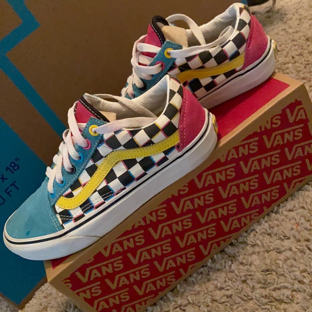Vans Old Skool Crazy Checks Multi
